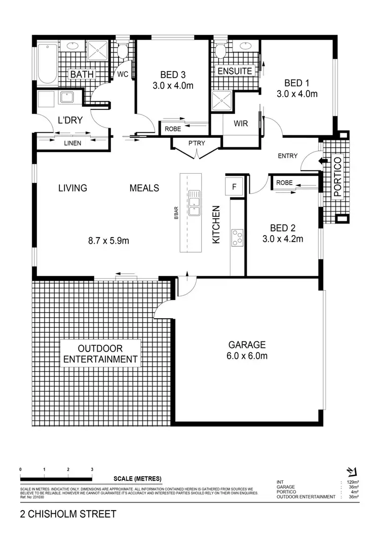 Floorplan of Homely house listing, 2 Chisholm Street, Maryborough VIC 3465