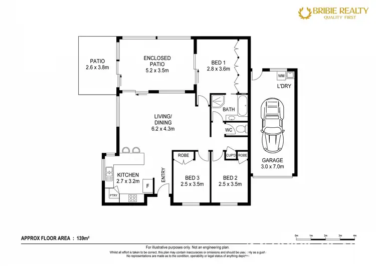 Floorplan of Homely semi-detached listing, 2/37 Coolgarra Avenue, Bongaree QLD 4507