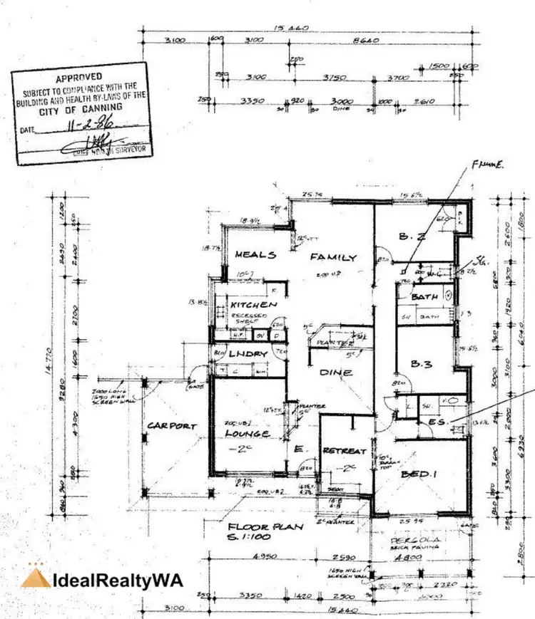 Floorplan of Homely house listing, 6 Myrtle Street, Willetton WA 6155
