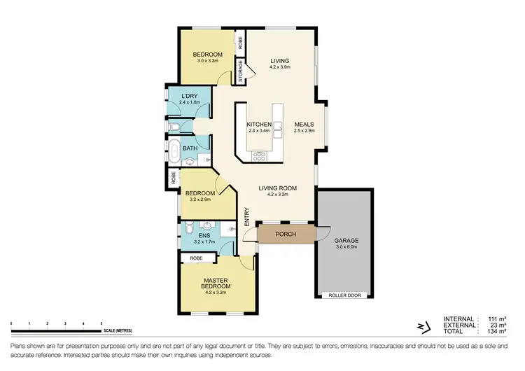 Floorplan of Homely unit listing, 1 Mathisen Terrace, Hillside VIC 3037