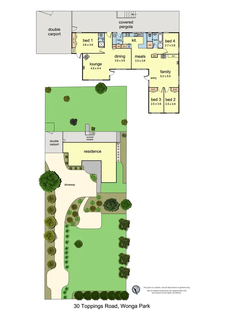 Floorplan of Homely house listing, 30 Toppings Road, Wonga Park VIC 3115