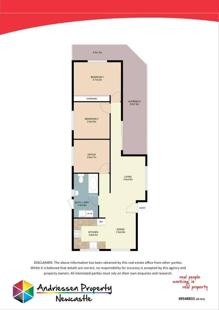 Floorplan of Homely house listing, 26 Queens Avenue, Cardiff NSW 2285