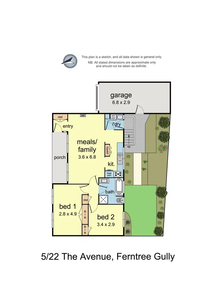 Floorplan of Homely unit listing, 5/22 The Avenue, Ferntree Gully VIC 3156