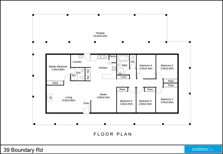 Floorplan of Homely rural property listing, 39 Boundary Road, Shepparton East VIC 3631