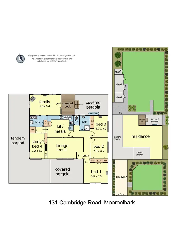 Floorplan of Homely house listing, 131 Cambridge Road, Mooroolbark VIC 3138
