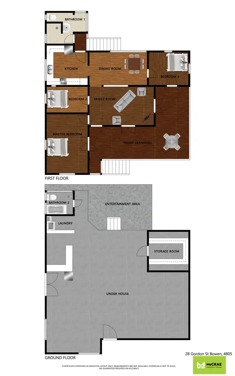 Floorplan of Homely house listing, 28 Gordon Street, Bowen QLD 4805