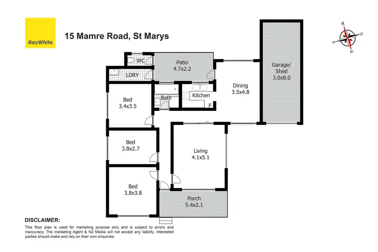 Floorplan of Homely house listing, 15 Mamre Road, St Marys NSW 2760