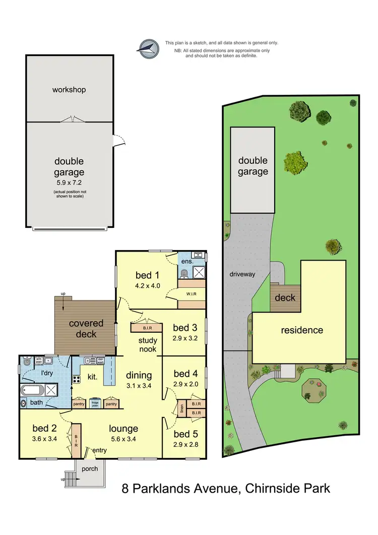Floorplan of Homely house listing, 8 Parklands Avenue, Chirnside Park VIC 3116