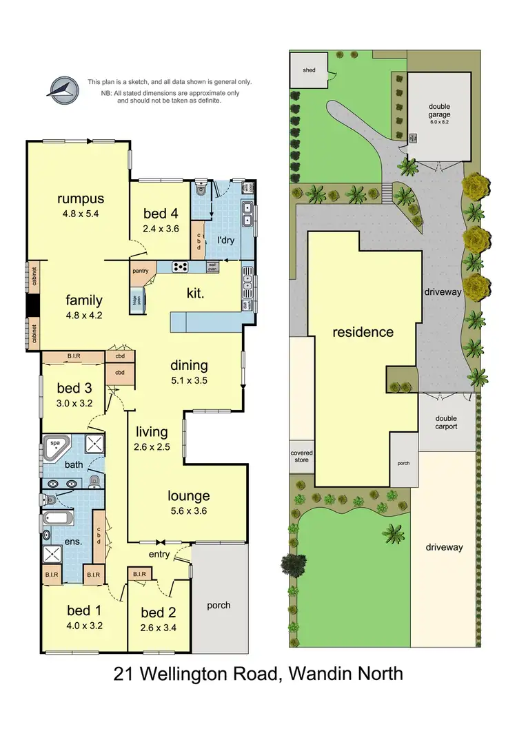 Floorplan of Homely house listing, 21 Wellington Road, Wandin North VIC 3139