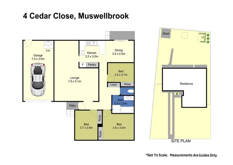 Floorplan of Homely house listing, 4 Cedar Close, Muswellbrook NSW 2333