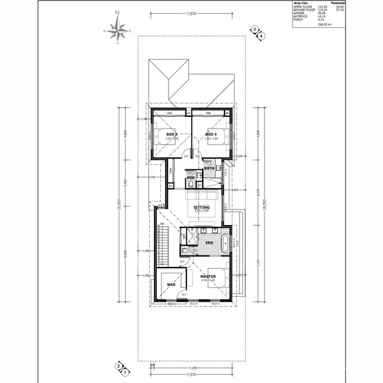 Floorplan of Homely land listing, LOT B, 1 Amstey Street, Riverton WA 6148