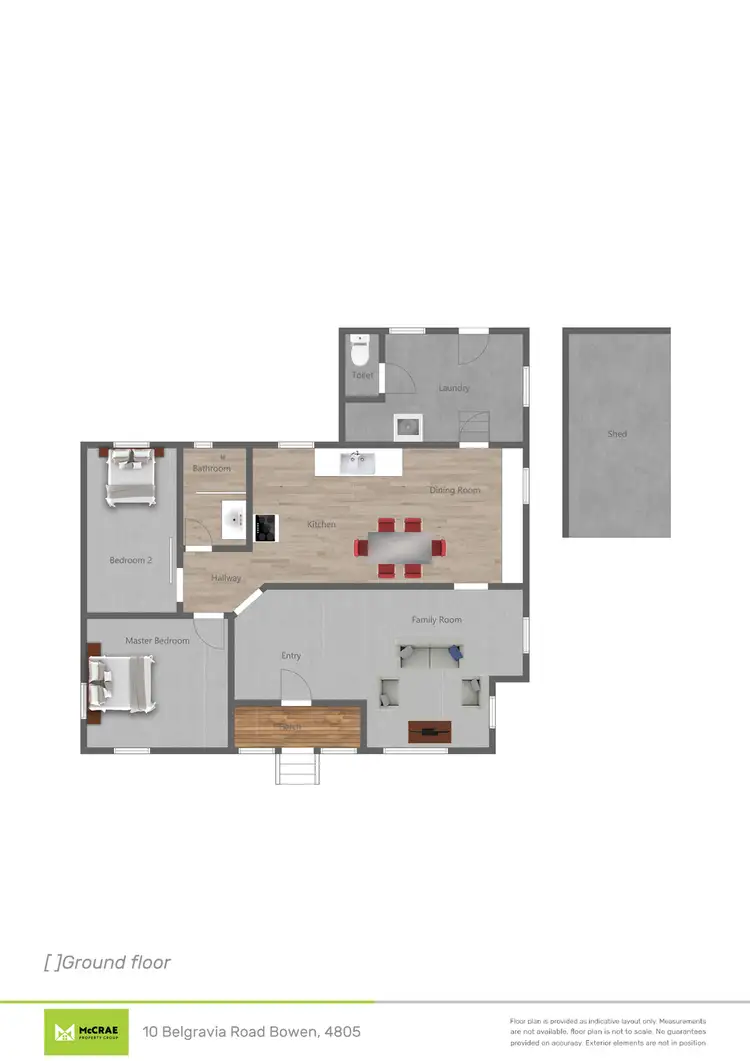 Floorplan of Homely house listing, 10 Belgravia Road, Bowen QLD 4805
