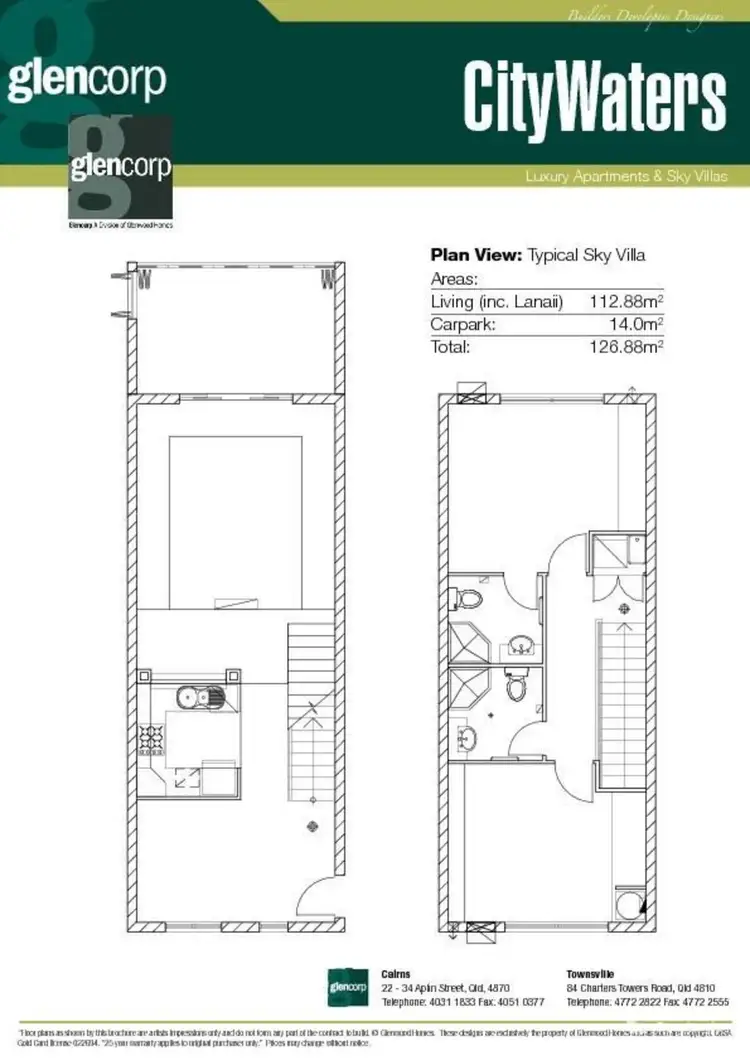 Floorplan of Homely unit listing, 358/2-8 Rigg Street, Woree QLD 4868