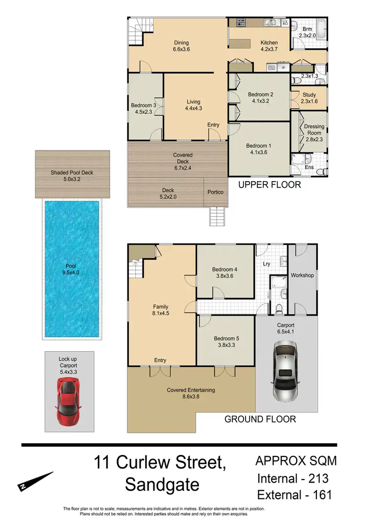 Floorplan of Homely house listing, 11 Curlew Street, Sandgate QLD 4017