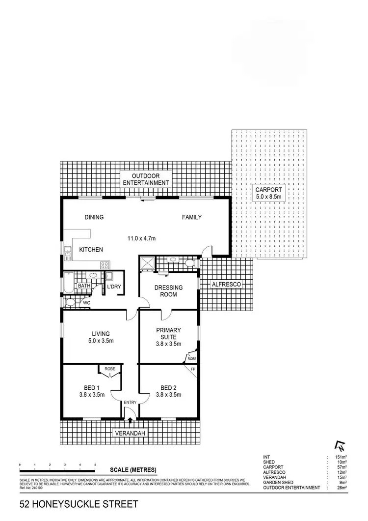 Floorplan of Homely house listing, 52 Honeysuckle Street, Bendigo VIC 3550