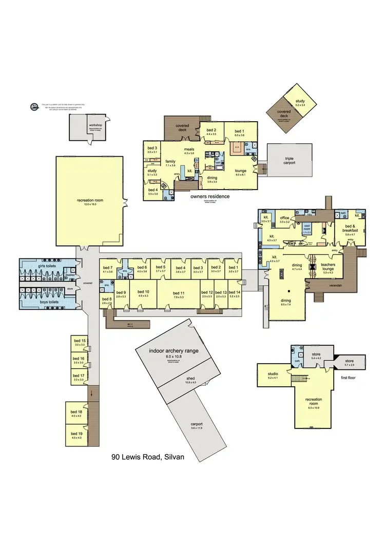 Floorplan of Homely house listing, 90 Lewis Road, Silvan VIC 3795