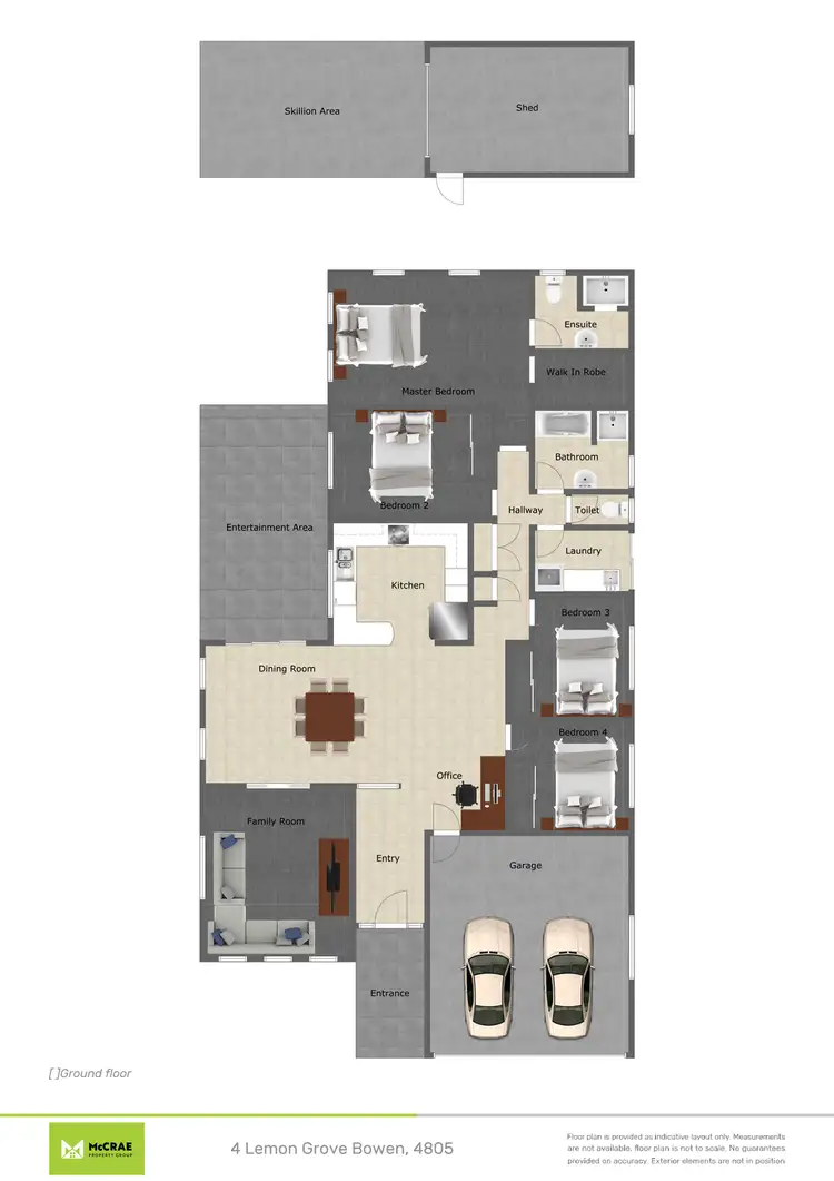 Floorplan of Homely house listing, 4 Lemon Grove, Bowen QLD 4805