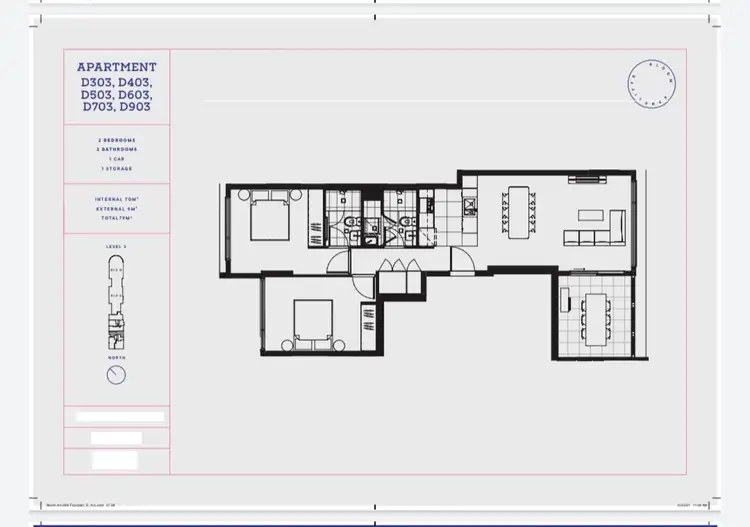 Floorplan of Homely apartment listing, D164/213 Princes Highway, Arncliffe NSW 2205