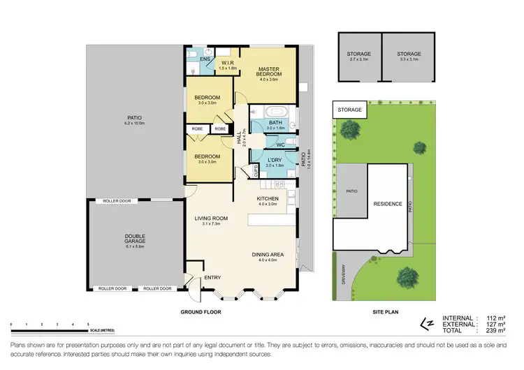 Floorplan of Homely house listing, 20 Ruben Drive, Sydenham VIC 3037