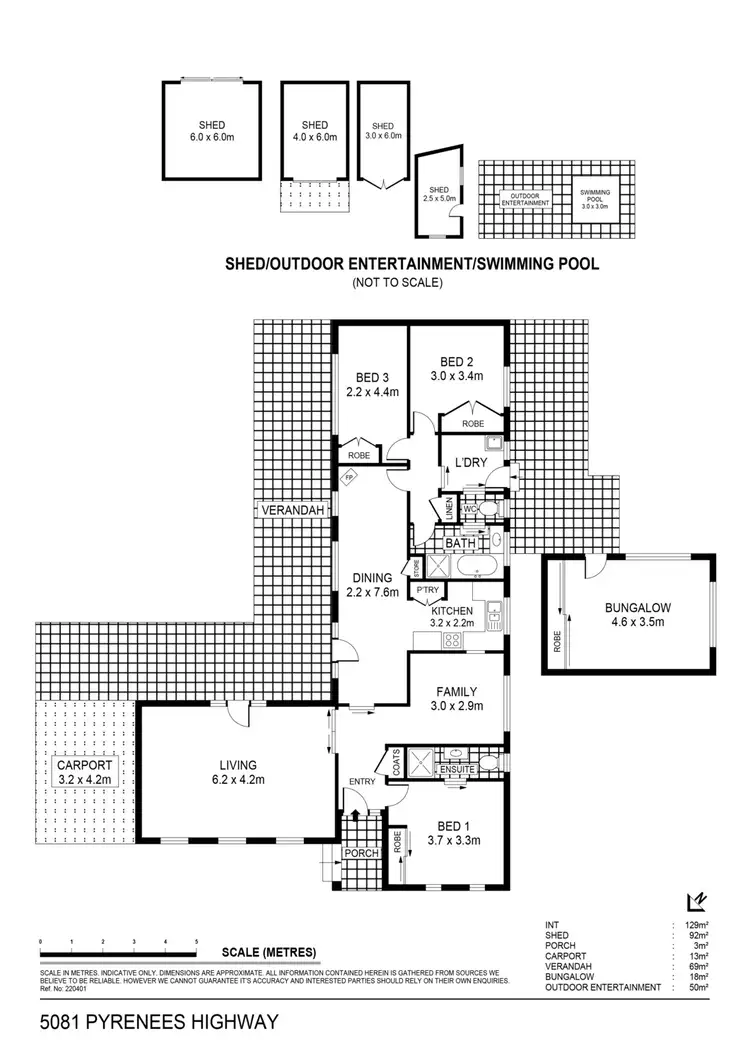 Floorplan of Homely house listing, 5081 Pyrenees Highway, Adelaide Lead VIC 3465