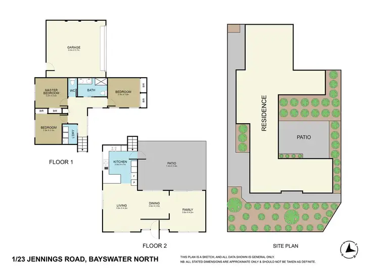 Floorplan of Homely house listing, 1/23 Jennings Road, Bayswater North VIC 3153