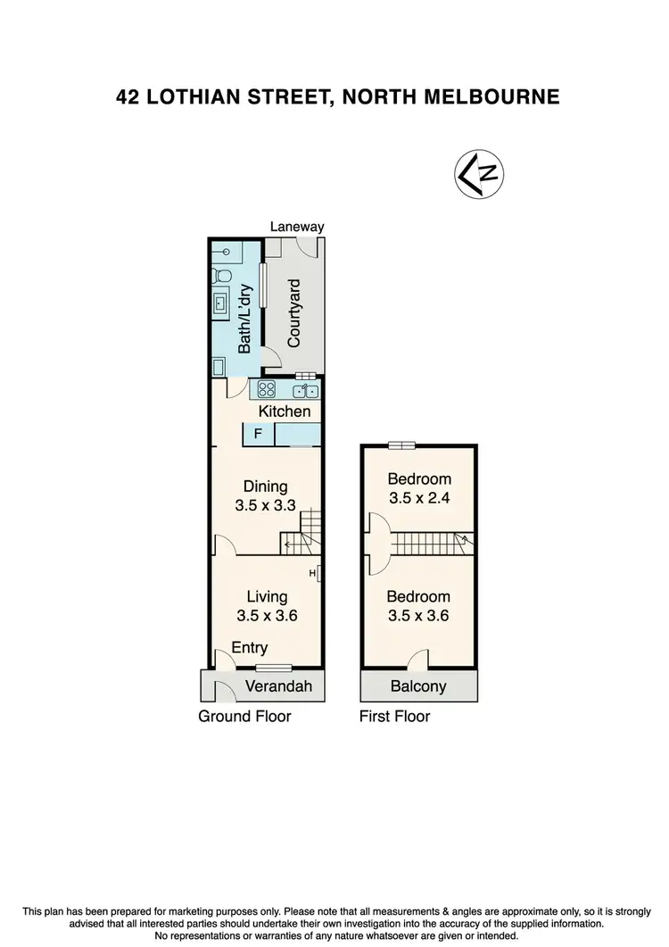 Floorplan of Homely house listing, 42 Lothian Street, North Melbourne VIC 3051