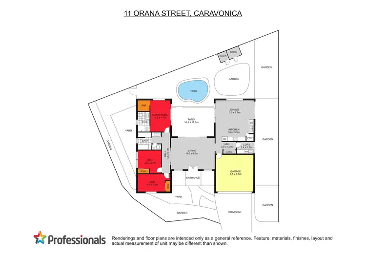Floorplan of Homely house listing, 11 Orana Street, Caravonica QLD 4878