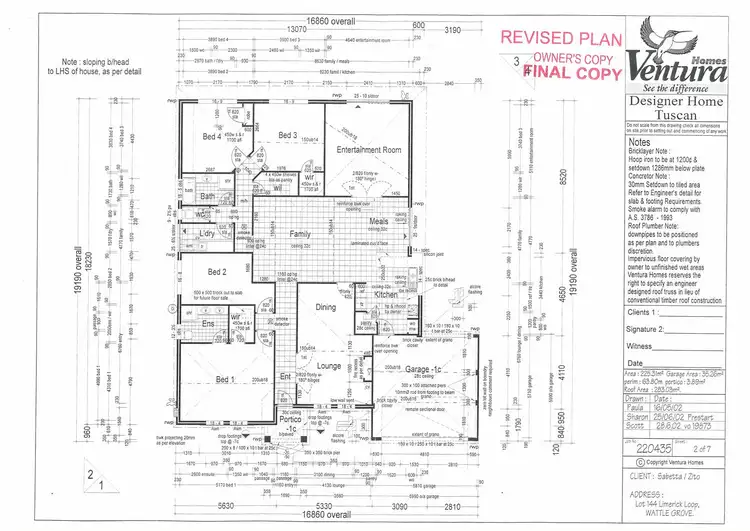 Floorplan of Homely house listing, 7 Limerick Loop, Wattle Grove WA 6107