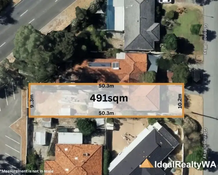 Floorplan of Homely house listing, 4A Glennon Way, Rossmoyne WA 6148