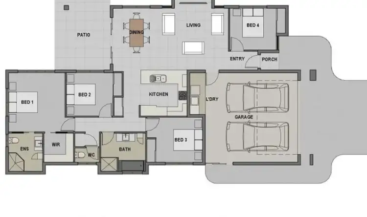 Floorplan of Homely house listing, 12 Homevale Entrance, Mount Peter QLD 4869