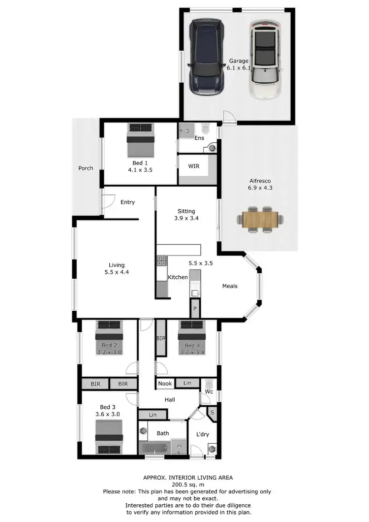 Floorplan of Homely house listing, 2 Ironbark Road, Thurgoona NSW 2640