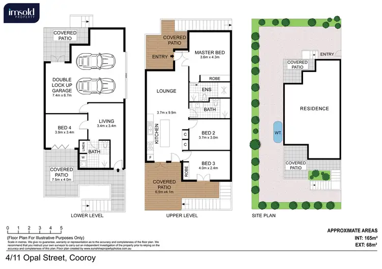 Floorplan of Homely house listing, 4/11 Opal Street, Cooroy QLD 4563