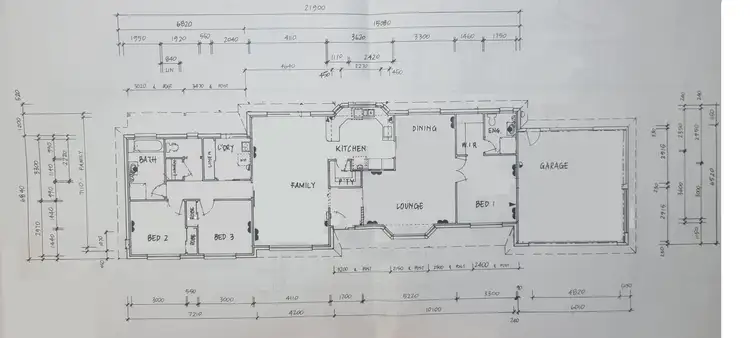 Floorplan of Homely house listing, 12 Forsyth Place, Tatura VIC 3616