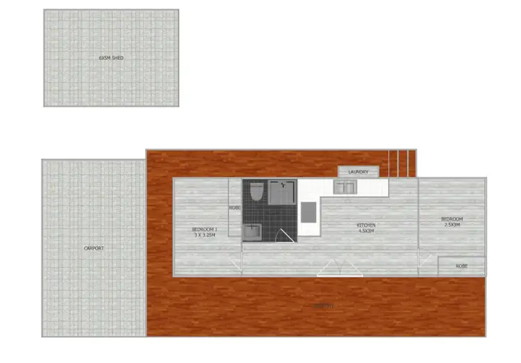 Floorplan of Homely house listing, 7 Laurel Street, Russell Island QLD 4184