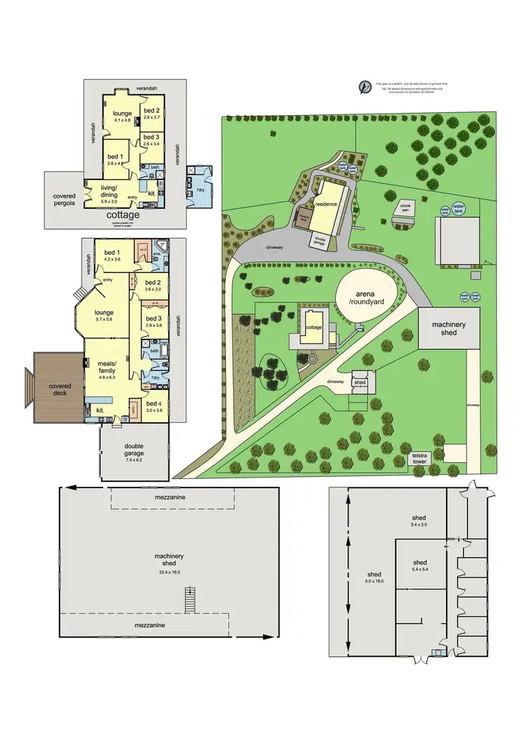 Floorplan of Homely house listing, 75 De Lancey Road, Wandin North VIC 3139