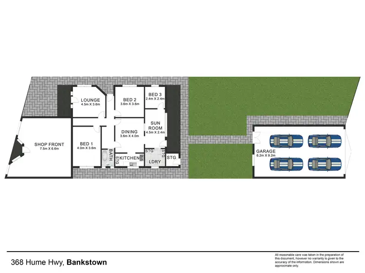 Floorplan of Homely house listing, 368 Hume Highway, Bankstown NSW 2200