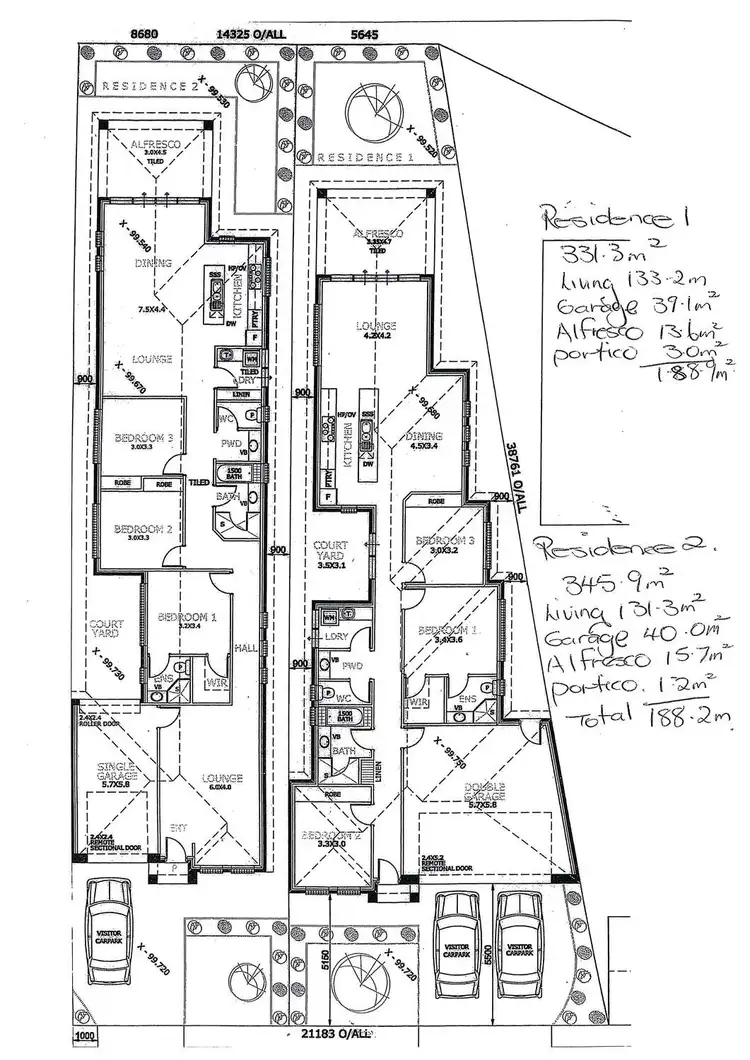 Floorplan of Homely house listing, 3b Stonehenge Boulevard, Para Vista SA 5093