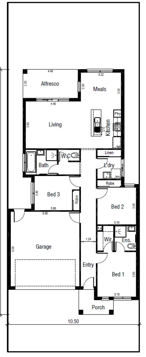 Floorplan of Homely land listing, Address available on request