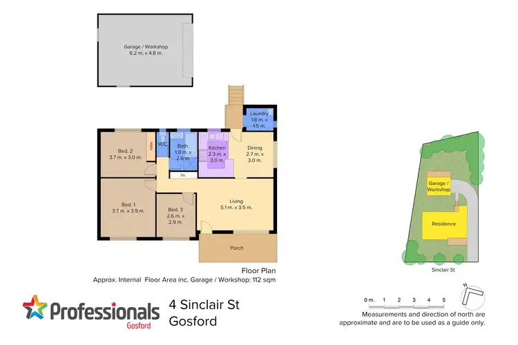 Floorplan of Homely house listing, 4 Sinclair Street, Gosford NSW 2250