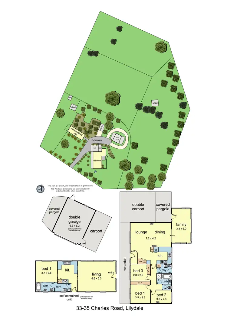 Floorplan of Homely house listing, 33-35 Charles Road, Lilydale VIC 3140