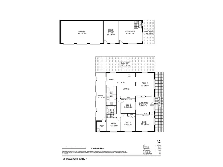 Floorplan of Homely rural property listing, 98 Taggart Drive, Daisy Hill VIC 3465
