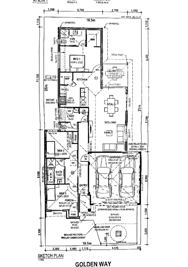 Floorplan of Homely house listing, 20 Golden Way, Piara Waters WA 6112