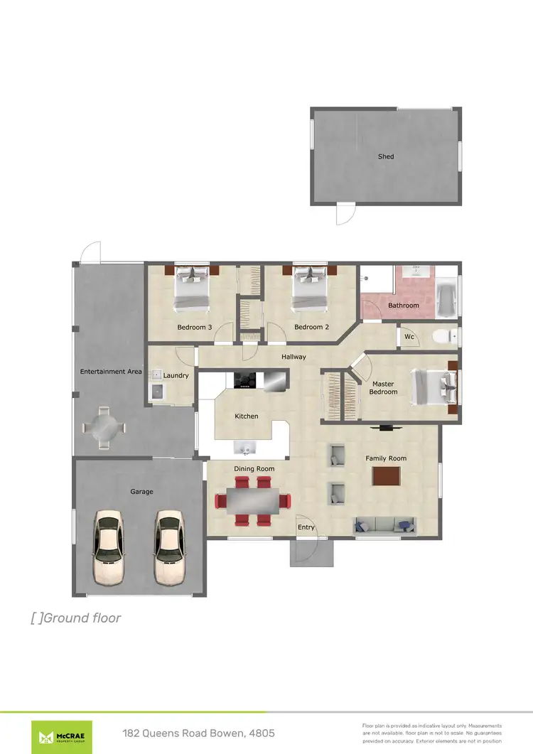 Floorplan of Homely house listing, 182 Queens Road, Bowen QLD 4805