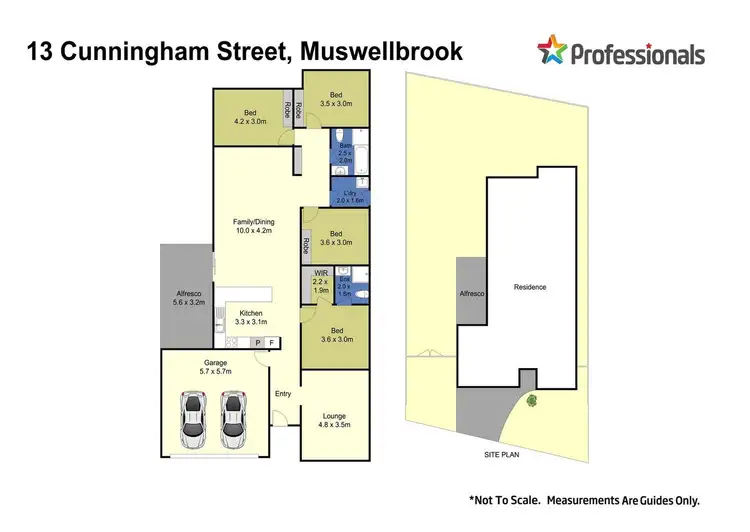 Floorplan of Homely house listing, 13 Cunningham Street, Muswellbrook NSW 2333