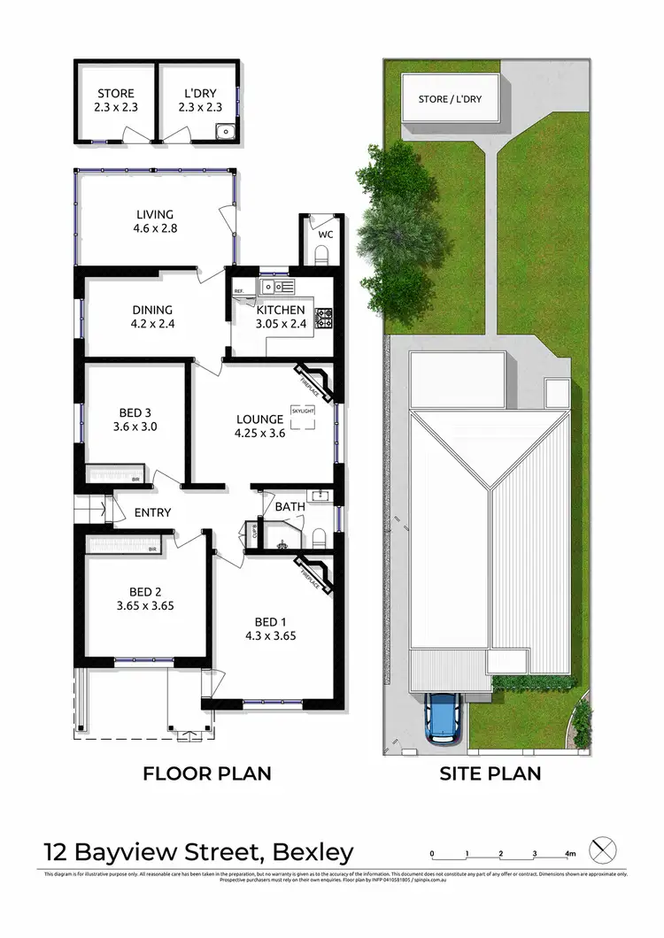 Floorplan of Homely house listing, 12 Bayview Street, Bexley NSW 2207
