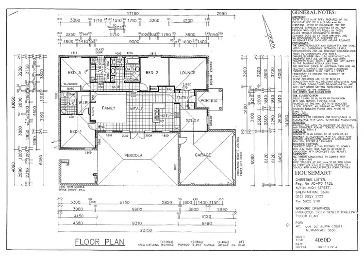 Floorplan of Homely house listing, 9 Olivia Court, Numurkah VIC 3636