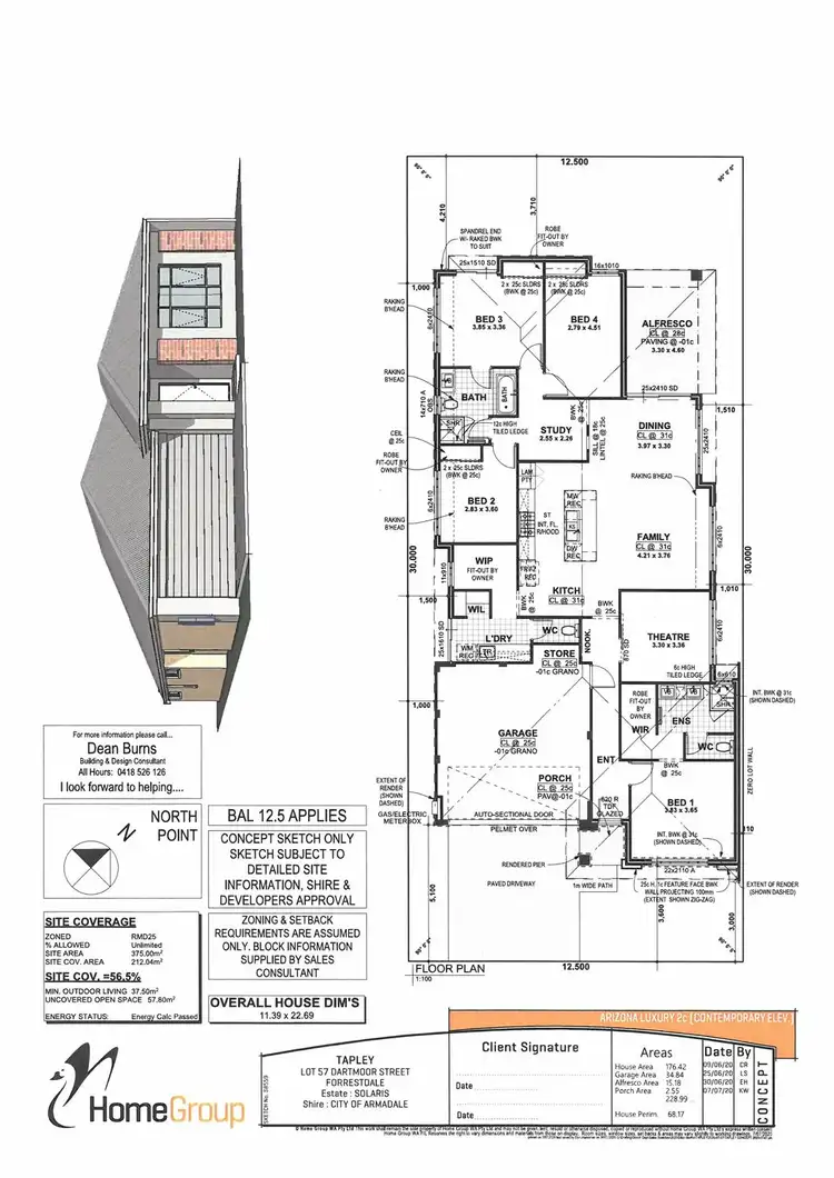 Floorplan of Homely house listing, 18 Dartmoor Street, Forrestdale WA 6112