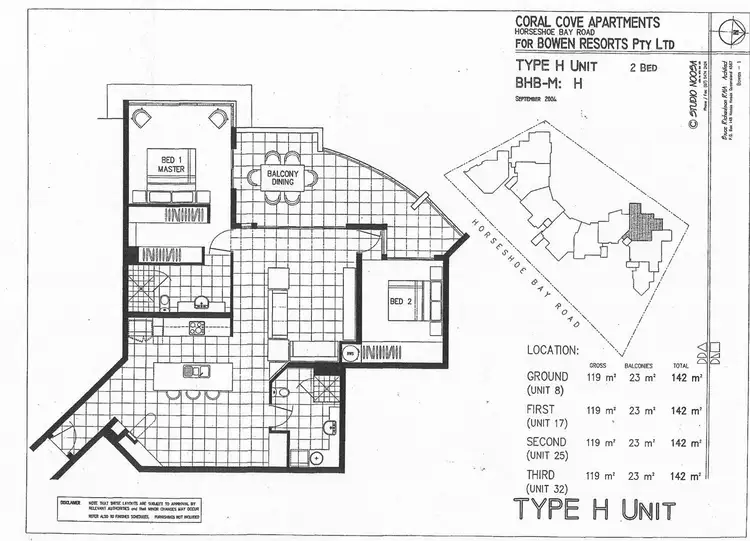 Floorplan of Homely apartment listing, 32/2B Horseshoe Bay Road, Bowen QLD 4805