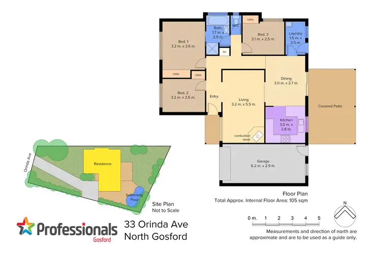 Floorplan of Homely house listing, 33 Orinda Avenue, North Gosford NSW 2250