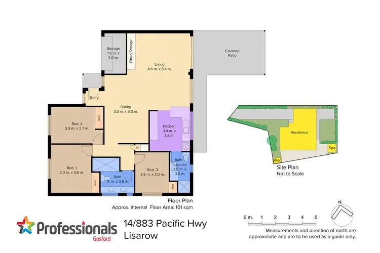 Floorplan of Homely house listing, 14/883 Pacific Highway, Lisarow NSW 2250